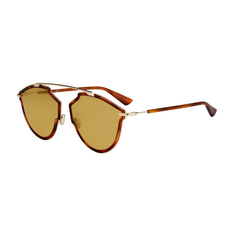 Dior DIORSOREALRISE 06J70 Gold/Havana/Light Brown 58mm