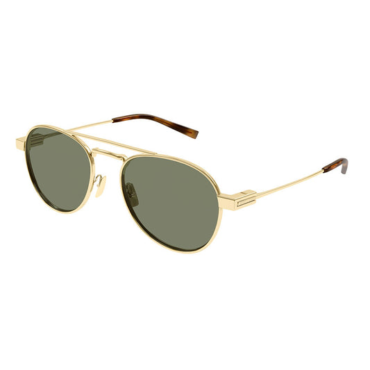 Saint Laurent SL708 003 Shiny Gold/Green