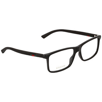 Gucci Gucci Demo Rectangular Men's Eyeglasses GG0424O 005 58