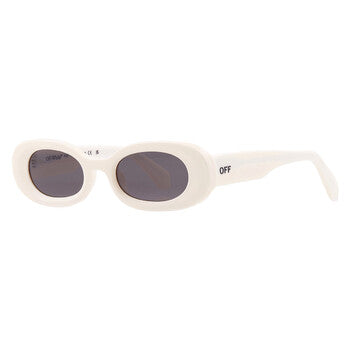 Off-White Off-White AMALFI Dark Grey Oval Unisex Sunglasses OERI087 0107 49