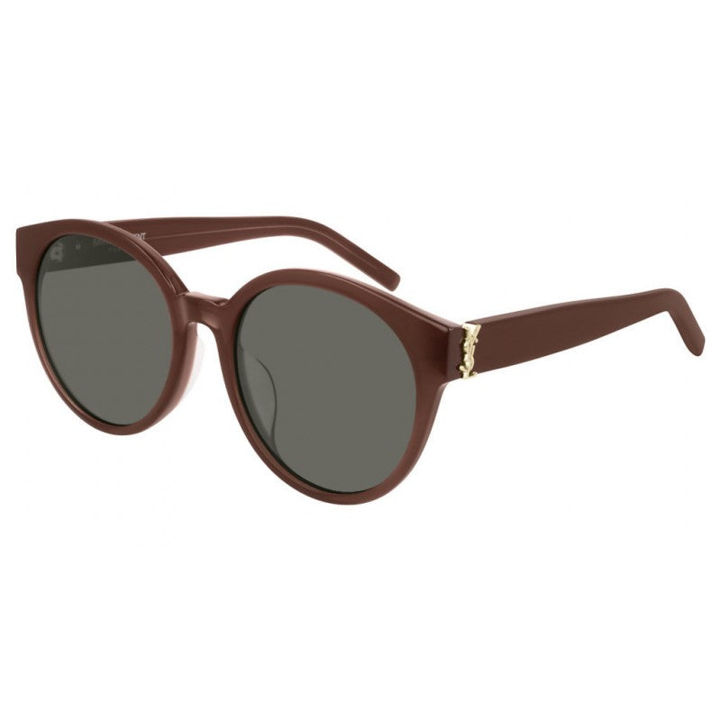 Saint Laurent SLM31/F 010 Brown/Grey 55mm