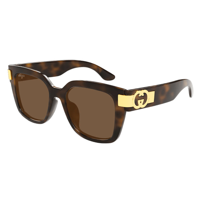 Gucci GG1690SK 002 Dark Havana/Brown 54mm