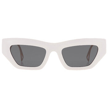 Versace Versace Dark Grey Irregular Ladies Sunglasses VE4432U 401/87 53