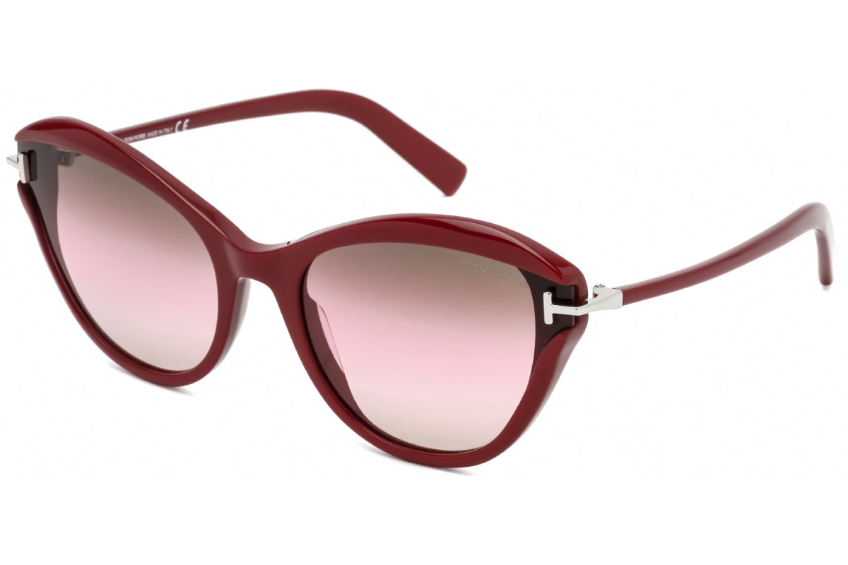 Tom Ford FT0850 69F Shiny Bordeaux/Brown Gradient