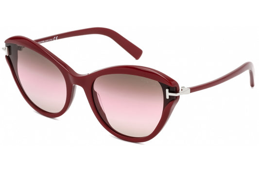 Tom Ford FT0850 69F Shiny Bordeaux/Brown Gradient
