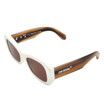 Off-White Off-White Pablo Brown Oval Unisex Sunglasses OERI040 0264 54