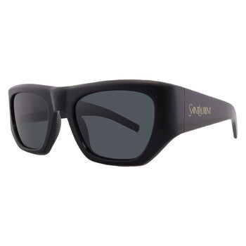 Saint Laurent Saint Laurent Grey Square Ladies Sunglasses SL 740 005 52