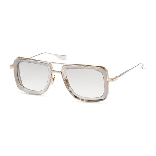 Dita DUBSIGNAL DTS-465-A 02 White Gold/Transparent Grey/Grey to Clear Gradient