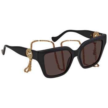 Gucci Gucci Brown Cat Eye Ladies Sunglasses GG1023S 005 54