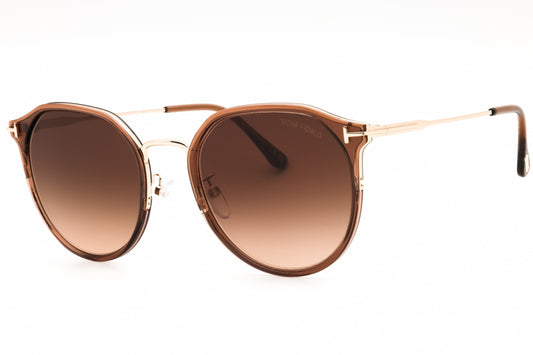 Tom Ford FT0897-K 45F shiny light brown/gradient brown 55mm