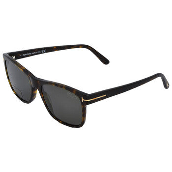 Tom Ford Tom Ford Giulio Polarized Smoke Square Men's Sunglasses FT0698 52D 59