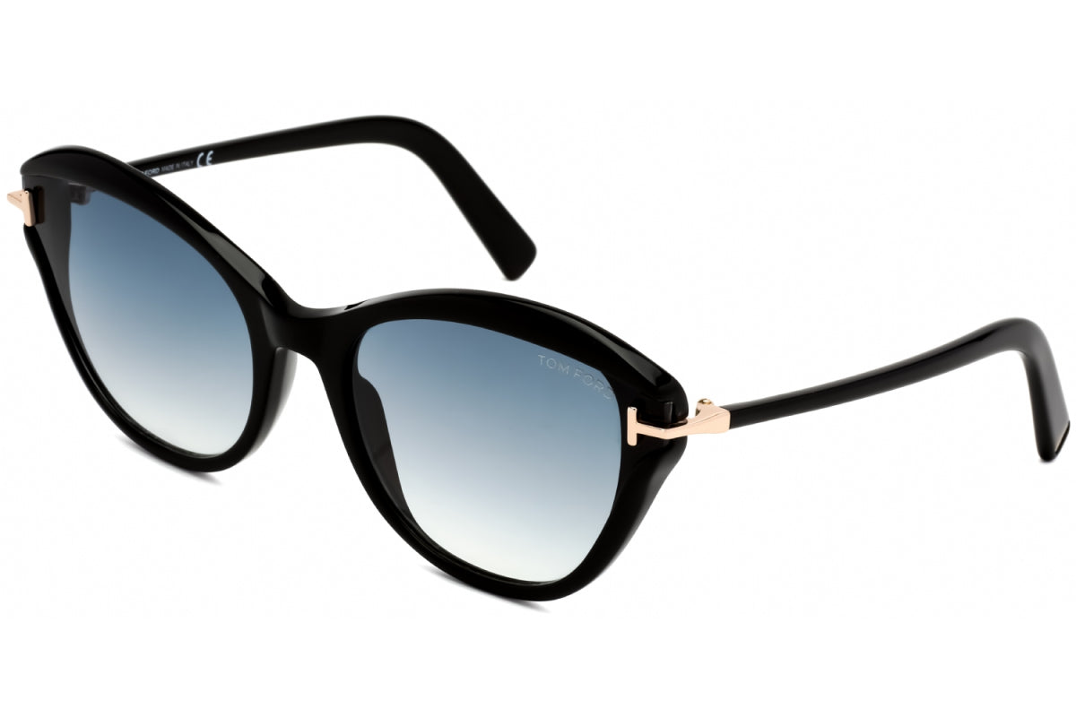 Tom Ford FT0850 01B Shiny Black/Gradient Smoke 62mm