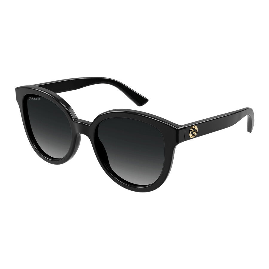 Gucci GG1315S 002 Shiny Black/Grey Polarized 54mm