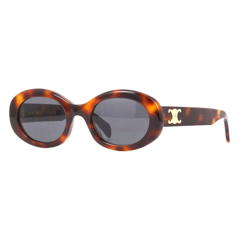 Celine CL40194U 53A Shiny Havana/Grey 52mm