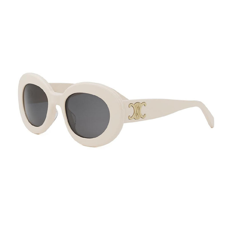 Celine CL40312U TRIOMPHE 25A Shiny White/Grey