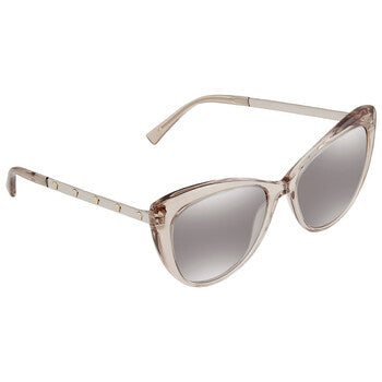 Versace Versace Grey Gradient Mirror Cat Eye Ladies Sunglasses VE4348 52706V 57