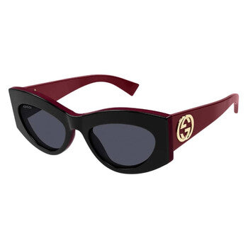Gucci Gucci Grey Cat Eye Ladies Sunglasses GG1843S 006 53