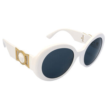 Versace Versace Dark Gray Round Ladies Sunglasses VE4414 314/87 55