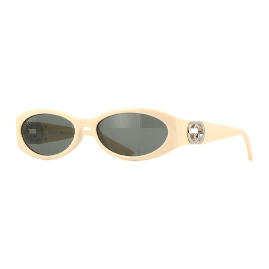 Gucci GG1660S 004 Shiny Ivory/Grey with Light Mirror