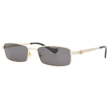 Gucci Gucci Grey Rectangular Ladies Sunglasses GG1600S 001 56