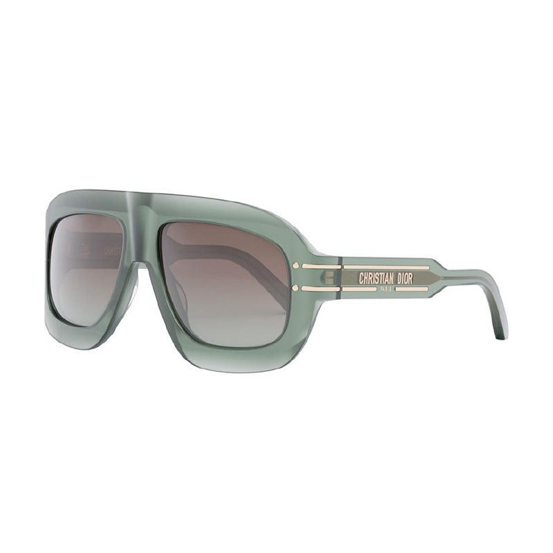 Dior DIORSIGNATURE M1U 55F2 Shiny Green/Brown Gradient