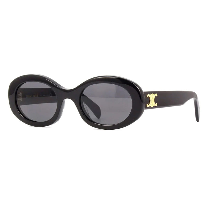 Celine CL40194U 01A Shiny Black/Smoke 52mm