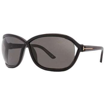 Tom Ford Tom Ford Smoke Wrap Ladies Sunglasses FT1069 01A 68
