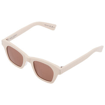 Saint Laurent Saint Laurent Brown Square Unisex Sunglasses SL 592 004 47
