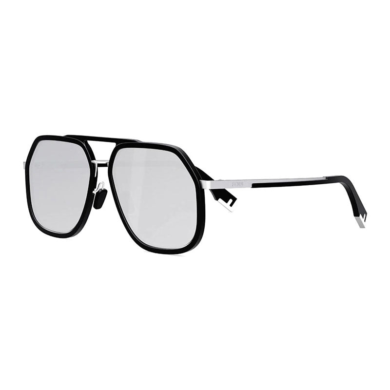 Fendi FE40041U 02C Matte Black/Smoke Mirror 55mm