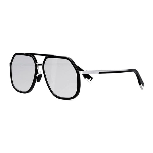 Fendi FE40041U 02C Matte Black/Smoke Mirror 55mm
