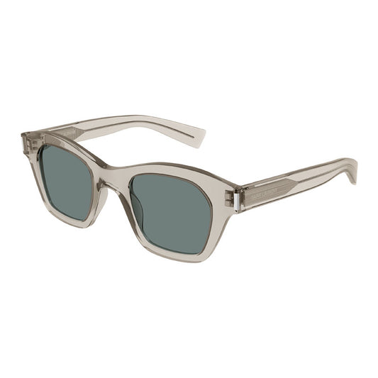 Saint Laurent SL592 005 Transparent Beige/Green