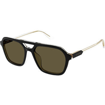 Gucci Gucci Brown Navigator Men's Sunglasses GG1823SA 003 57