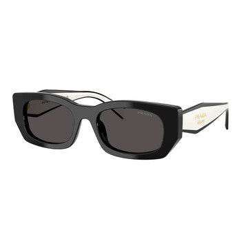 Prada Prada Dark Grey Rectangular Ladies Sunglasses PR B05S 09Q08Z 53