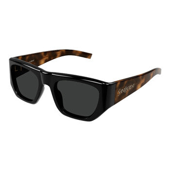 Saint Laurent Saint Laurent Black Square Ladies Sunglasses SL 740 004 52