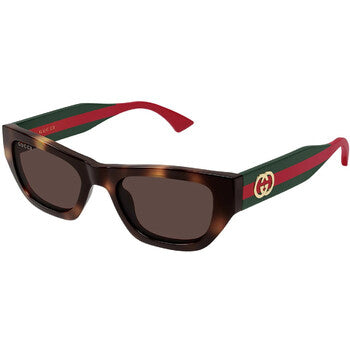 Gucci Gucci Brown Cat Eye Ladies Sunglasses GG2116S 002 52
