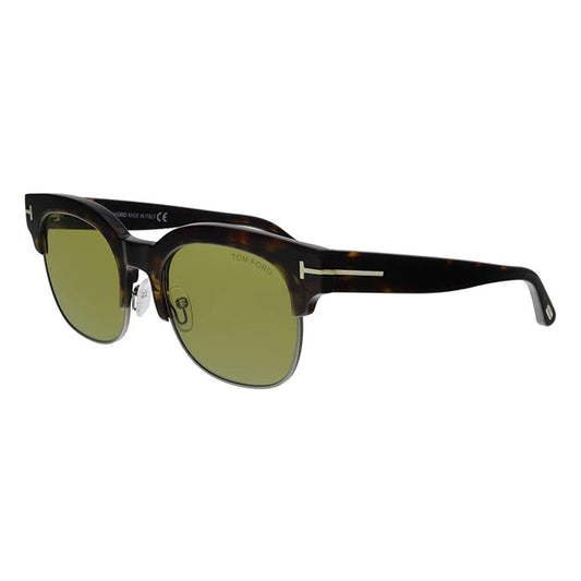 Tom Ford FT0597 52N Dark Havana/Green 51mm