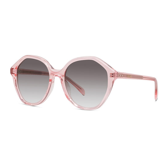 Celine CL40201U 72B Transparent Pink/Grey Gradient