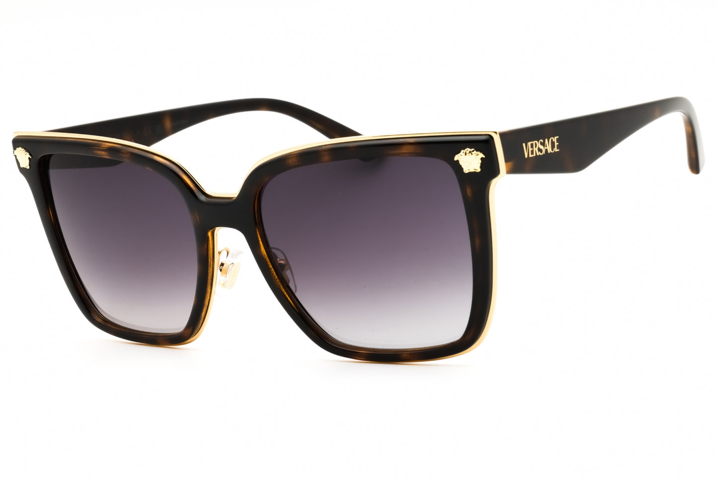 Versace Versace 0VE2278D Sunglasses Havana/Grey Gradient
