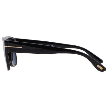Tom Ford Tom Ford Dunning Blue Browline Men's Sunglasses FT0907 01V 55