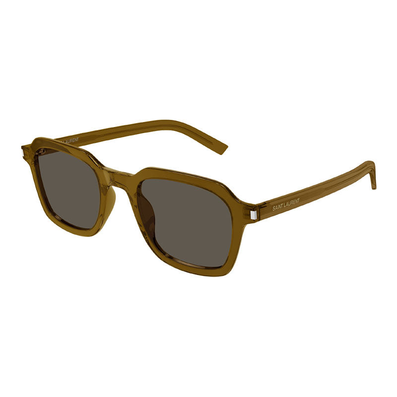 Saint Laurent SL715SLIM 005 Transparent Brown/Light Brown 49mm