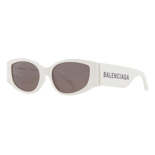 Balenciaga BB0258S 003 White/Grey 58mm