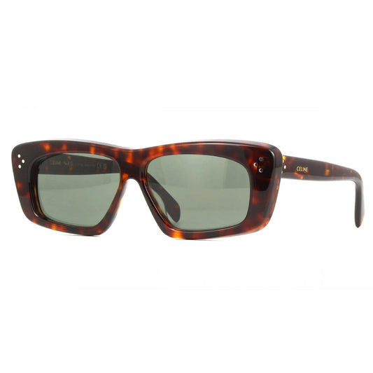Celine CL40259I 52N Dark Havana/Green