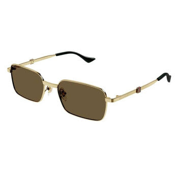 Gucci Gucci Brown Rectangular Men's Sunglasses GG1495S 002 56