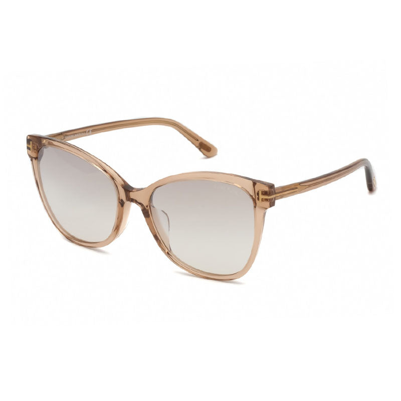 Tom Ford FT0844-F 45G Shiny Light Brown/Brown Mirror 58mm