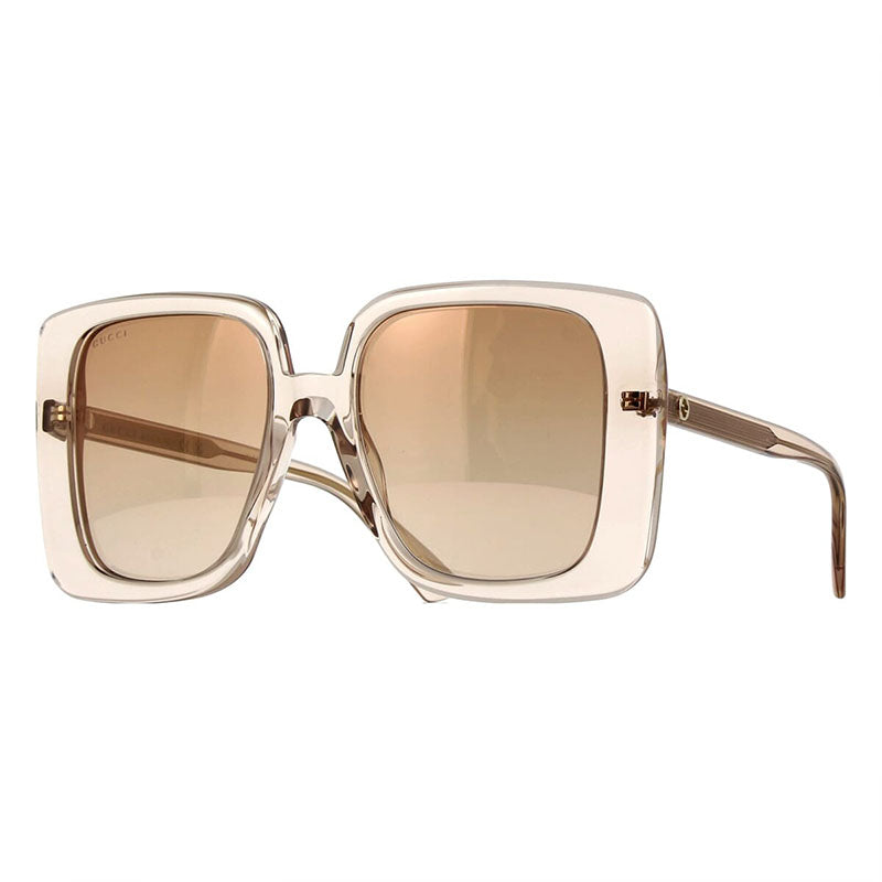 Gucci GG1314S 005 Transparent Sand/Brown Gradient 55mm