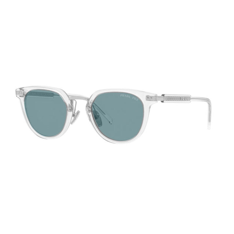 Prada PR17YS 2AZ04D Crystal/Green Polarized