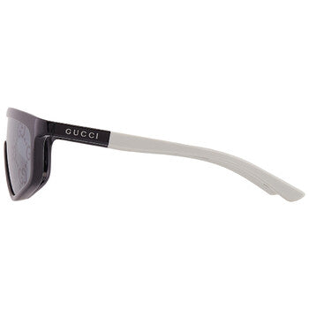 Gucci Gucci Grey Morror Logo Shield Unisex Sunglasses GG1736S 003 99