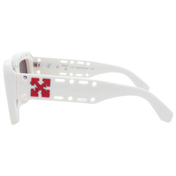 Off-White Off-White Atlantic Grey Rectangular Unisex Sunglasses OERI025 0107 52