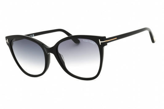 Tom Ford FT0844 ANI 01B Shiny Black/Gradient Smoke 58mm