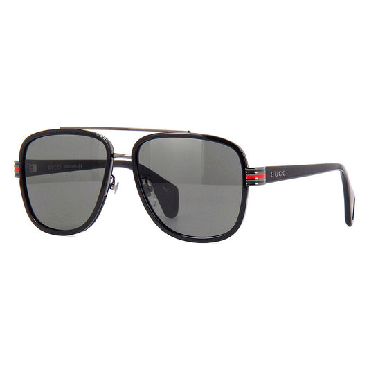 Gucci GG0448S 001 Black/Grey 58mm